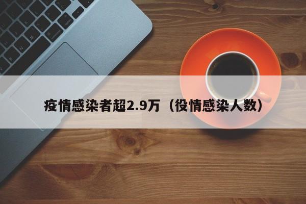 疫情感染者超2.9万（役情感染人数）